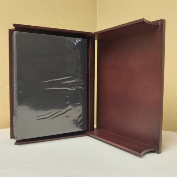 Wooden PHOTO Hinged 'Book' Holder - Picture 5 of 12